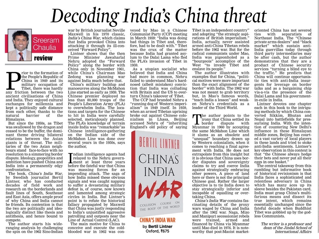 Decoding India’s China Threat